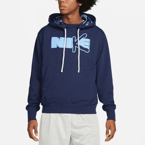 Nike Dri-fit Men's Premium Pullover Basketball Hoodie Sz. Large DV9501-410